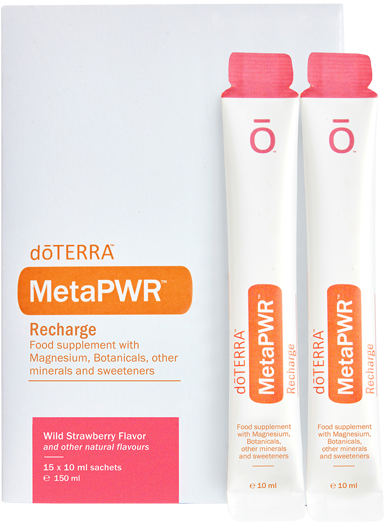 Elektrolīti - MetaPWR™ Recharge ar zemeņu garšu, 30 paciņas