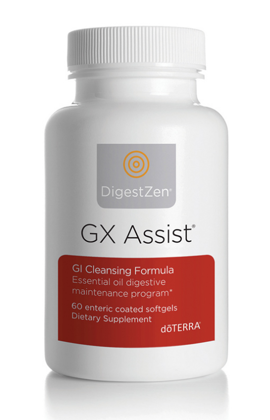 GX Assist®  attīrošā, detox, pretparazītu, pretsēnīšu formula, 60 kapsulas