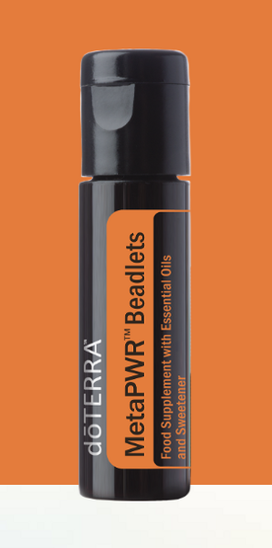 MetaPWR™ Beadlets - ēterisko eļļu maisījuma 125 bumbiņas