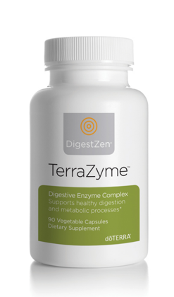 DigestZen TerraZyme®  gremošanas enzīmu komplekss, 90 veggie caps